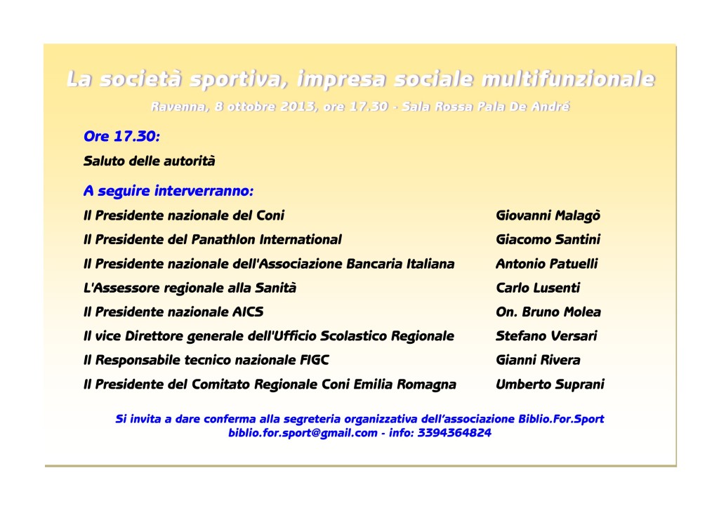 Invito Incontro Malagò Ott13 retro