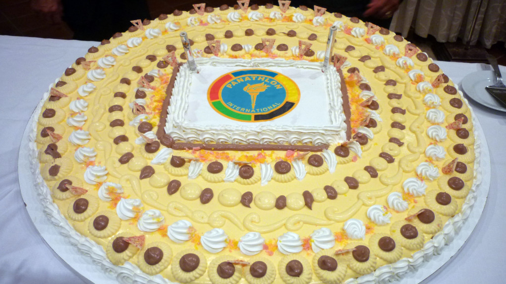 Il dessert con il Logo del Panathlon